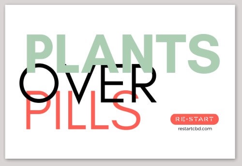 RESTART Stickers / Plants over Pills